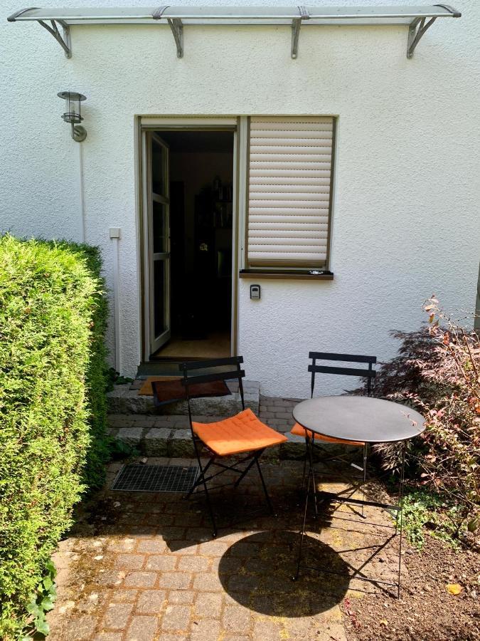 Einladendes Appartement Im Gruenen Fuer 2 Personen Ostrach Kültér fotó